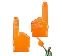 Dita giganti in schiuma da 45,7 cm, siamo le dita in schiuma numero 1, mani da cheerleader schiumogene, dita in schiuma gigante, cheerleader per lo sport, colori vivaci emozionanti da usare come