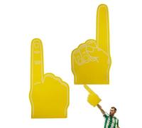 Dita giganti in schiuma da 45,7 cm, siamo le dita in schiuma numero 1, mani da cheerleader schiumogene, dita in schiuma gigante, cheerleader per lo sport, colori vivaci emozionanti da usare come