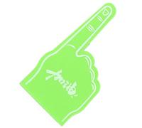 Dita giganti in schiuma - mani giganti in schiuma da cheerleader, gladiatori ispiratori per le dita, per feste e appassionati di sport per giochi di calcio e hockey