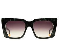 Dita Kamin Occhiali Da Sole Unisex Verde Squadrato Grigio 56mm