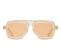Dita Lxn-evo Occhiali Da Sole Unisex Bianco Pilot Arancione