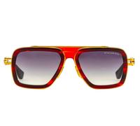 Dita Lxn-evo Occhiali Da Sole Unisex Rosso Pilot Grigio 54mm