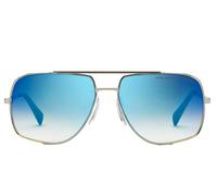 Dita Midnight Special Occhiali Da Sole Unisex Argento Pilot Blu 60mm