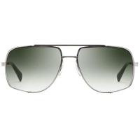 Dita Midnight Special Occhiali Da Sole Unisex Argento Pilot Verde 60mm