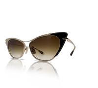Dita Occhiali da Sole Con Von Teese Donna DTS522-02 Oro/Marrone 56mm Autentico