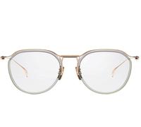 Dita Schema-two Occhiali Da Vista Unisex Argento Rotondo
