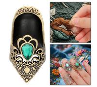 Ditale da cucito, ditale da trapuntatura, anello di protezione per le dita,