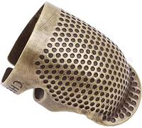 Ditale da cucito Protezione per le dita regolabile in metallo Scudo Protector Pin Aghi Cucito Quilting Craft ToolslUseful