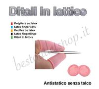 DITALI IN LATTICE antistatici privi di polvere per orologeria Misura M 100 pz
