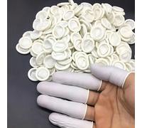 Ditali in lattice per arte di unghie, protezioni in gomma monouso per le dita, bianchi, circa 150 pezzi/confezione, forniture per unghie, strumenti per unghie, strumenti per arte di unghie, back to sc