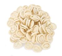 Ditali medi usa e getta in lattice Punta delle dita in gomma antistatica Custodie protettive per ditali per riparazioni elettroniche, fatte a mano, applicazione industriale 100 pezzi