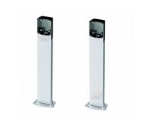 DITEC KIT COPPIA COLONNINE IN ALLUMINIO AXC50 ALTEZZA 50CM