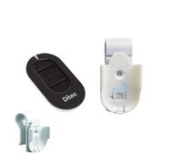 DITEC RADIOCOMANDO TELECOMANDO ZEN4 433 MHz CON SUPPORTO DA PARETE