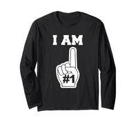 Dito di Schiuma Sono Il Numero Uno Maglia a Manica