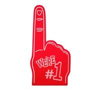 Dito gigante in schiuma - Gladiators Foam Finger | Cheerleading Large Foam Hand Number 1 | Dito gigante gladiatori ideale per mostrare sostegno, aumentare lo spirito di e celebrare le vittorie