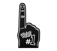 Dito in schiuma, giganti dita in schiuma gladiatore, dita giganti in schiuma, dita e mani in schiuma | Sport grande numero 1 Foam Fan Finger Giant Foam Hand, Gladiatore in schiuma, Dito che punta la