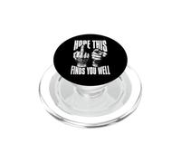 Dito medio Sarcastico FU Mani Spero che questo ti trovi bene PopSockets PopGrip per MagSafe