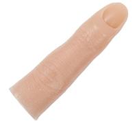 Dito Unghie in Silicone Realistico per Pratica Manicure | Mano di Gomma, Texture Cutanea Realistica, Superficie Liscia, per Saloni e Valutazione Abilità