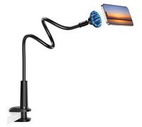 DiTouch Mag-Safe - Supporto per telefono a letto regolabile e girevole a 360°, con collo di cigno, supporto per telefono con anelli in metallo con i-Phone 16 15 14 13 12 Pro Max e custodia Mag-Safe,