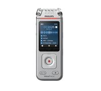 Philips Voice Tracer DVT4110/00 dittafono Flash card Cromo, Argento