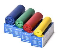 Dittmann Body Band, nastri e fasce di fitness, ginnastica, Expander in diversi colori e lunghezze, e) Alle 4 Farben, k) Alle 1 x (5,5m) - 4 Bänder