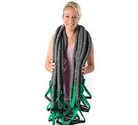 Dittmann® - Body-Tube® - pacco di 10 Corde elastiche con maniglie in gommapiuma verde-medio