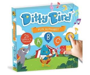 Ditty Bird ABC Fun Alphabet Interactive Sound Book for Toddle (Libro di cartone)