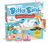DITTY BIRD Baby Sound Book: Sounds of Australia Book for Babies il giocattolo perfetto per 1 anno vecchio ragazzo e 1 anno vecchio ragazza regali