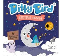 DITTY BIRD BEDTIME SONGS (Libro di cartone) DITTY BIRD MUSICAL BOOKS