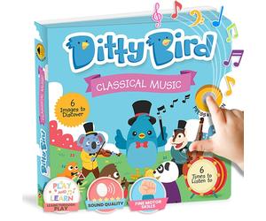 Ditty Bird Classical Music Interactive Sound Book for Toddler (Libro di cartone)