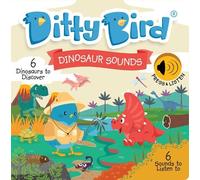 DITTY BIRD DINOSAUR SOUNDS (Tascabile) DITTY BIRD MUSICAL BOOKS