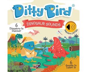 DITTY BIRD DINOSAUR SOUNDS (Tascabile) DITTY BIRD MUSICAL BOOKS
