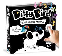 Ditty Bird Interactive Sensory White and Black Sound Book for (Libro di cartone)