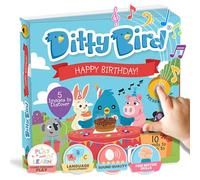 Ditty bird - livre musical sensoriel bébé: Happy birthday, fête d'anniversaire, souffler les bougies