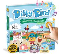 Ditty Bird Spanish Animal Songs Interactive Musical Sound Boo (Libro di cartone)