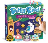 Ditty Bird Spanish Bedtime Songs Interactive Musical Sound Bo (Libro di cartone)