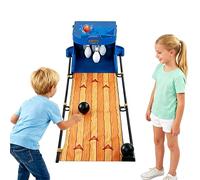 DIUNAOZI Kit di Aggiornamento per Pista da Bowling Elettronica,Set da Bowling Elettronico con Tabellone Segnapunti a LED con Reset Automatico, Illuminazione e Simulazione Sonora 137.8in