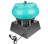 DIUNAOZI Lucidatrice Vibrante,Buratto Vibrante Elettrico per Lucidatura di Metalli a Basso Rumore per La Molatura e La Lucidatura della Superficie del Pezzo, Accessori per Gioielli 12L