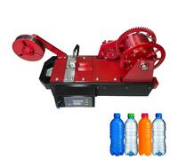 DIUNAOZI Macchina per Estrusione 10di Filamenti per Stampanti 3D,Macchina per Il Riciclo di Filamenti con Display Digitale,Riciclatore di Bottiglie in Pet Riciclato,per Famiglie, Fai da Te Red