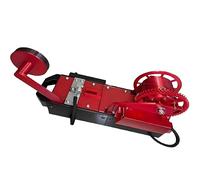 DIUNAOZI Macchina per Il Riciclaggio di Filamenti Aggiornata,Estrusore per Stampante 3D con Display Digitale,Bottiglia di Plastica Pet in Filamento per Stampa 3D,Temperatura/velocità Regolabili Red