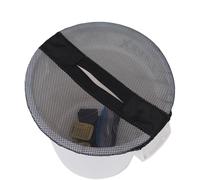 Diuyzoc Coperchio a Mesh Secchio da 5 galloni, Copertura Elastica, Nero, Cravatta per la, Cestino della Barca può Coprire, Design a Rete Regolabile, Facile utilizzo, per Esca, Viaggio, Campeggio