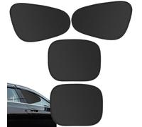 Diuyzoc Parasole Finestrini Laterali Auto | Adsorbimento Elettrostatico, 4 Pezzi, Pieghevole - Parasole Finestrino Laterale Auto - Per Berlina, SUV e Camper, Garage, Viaggi, Campeggio e