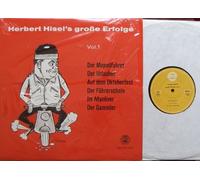div. Künstler - HISEL, HERBERT / Herbert Hisel´s große Erfolge / Vol. 1 / Bildhülle / Tempo # 5004 / Deutsche Pressung / 12" Vinyl Langspiel Schallplatte / Der Mopedfahrer / Der Urlauber / Auf dem Oktoberfest / Der Führerschein / Im Manöver / Der Gammler