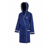 Diva Accappatoio in MICROSPUGNA di Cotone 235 GR Blu F.C. Juventus - Prodotto UFFCIALE (L)