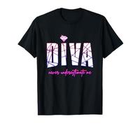 Diva non sottovalutarmi mai per le donne - Party Diva Maglietta