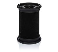 Diva Signature - Bigodino con ferri e morsetti, diametro 38 mm, compatibile con la stazione POD, colore: Nero