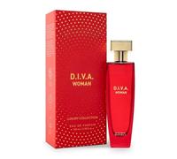 Diva Women Luxury Collection Eau de Parfum 100 ml | Elegante fragranza floreale fruttata spray | Profumo femminile di lunga durata | Profumo di alta qualità da donna | Uso quotidiano e per occasioni