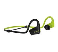 Divacore - Redskull - Auricolari sportivi senza fili - Indoor/Outdoor - Perfetta vestibilità - Resistente all'acqua, alla polvere e al sudore - Microfono incorporato - Verde