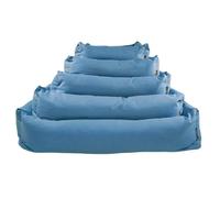 Divanetto Eco sfoderabile rettangolare Azzurro Nasonero Misura 100x70 cm - Cucce per cani - 1° ORDINE? scegli lo sconto BZR5 / BZR20 + 200 punti fedeltà