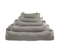 Divanetto Eco sfoderabile rettangolare Tortora Nasonero Misura 70x52 cm - Cucce per cani - 1° ORDINE? scegli lo sconto BZR5 / BZR20 + 200 punti fedeltà